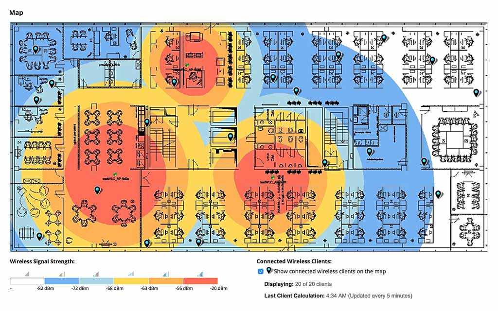 wifi floorplan